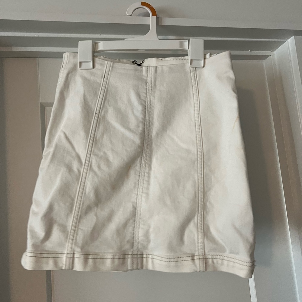 Free people white skirt